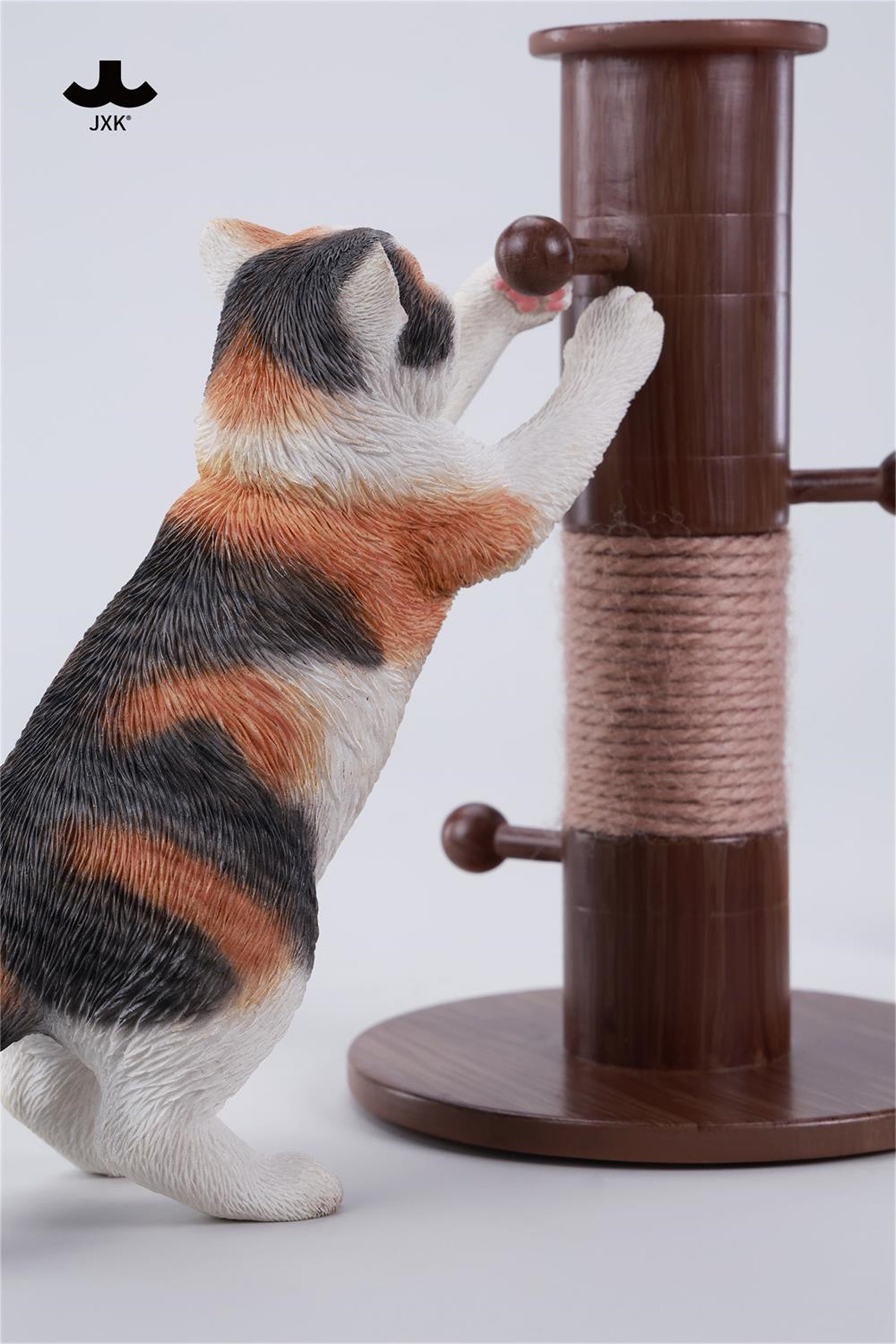 JXK Kung Fu Cat Resin Figure Collectible Statue Decor