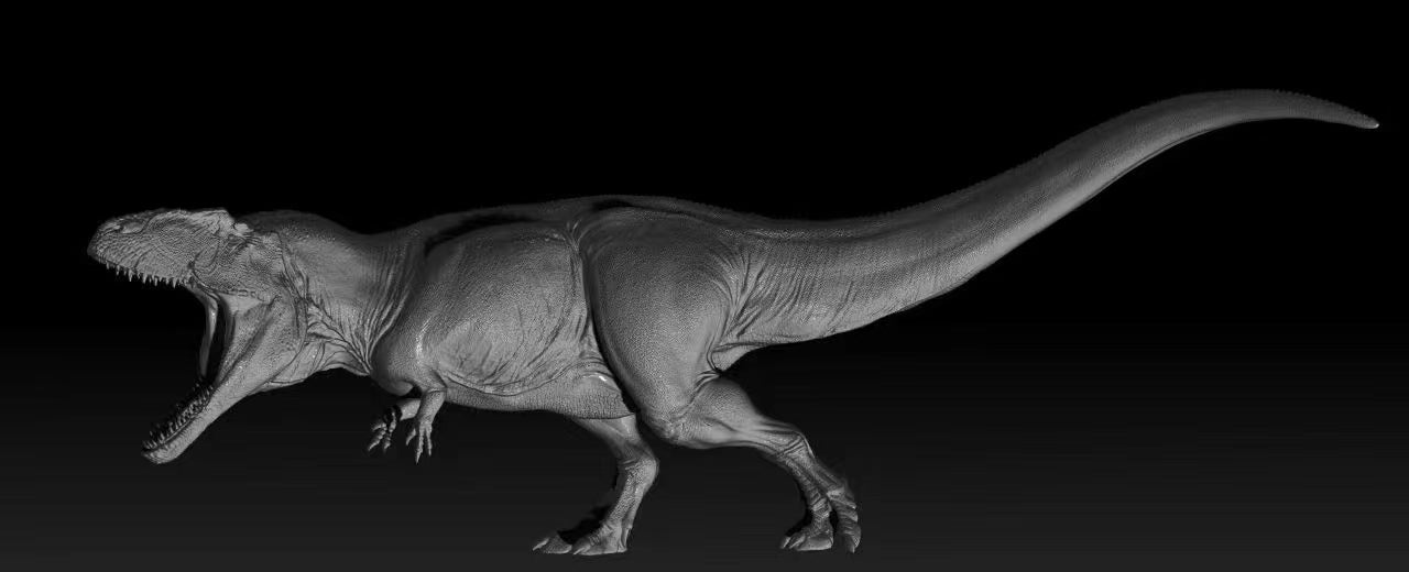 Greenhouse Revolution Studio 1/35 Scale Carcharodontosaurus Scene Model