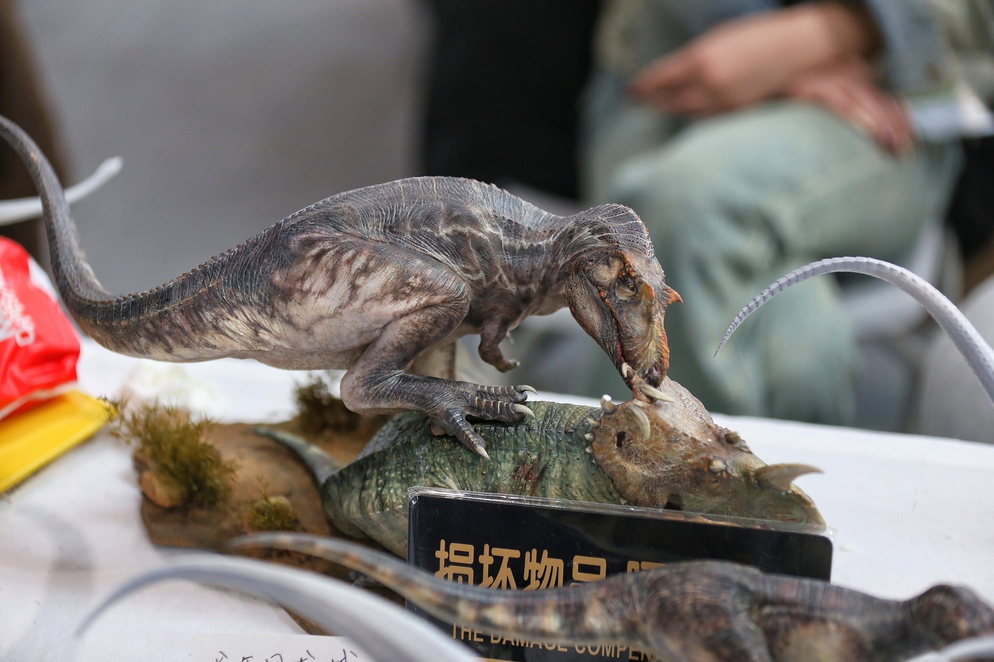 Greenhouse Revolution Studio 1/15 Scale Gorgosaurus Hunt Centrosaurus Scene Model