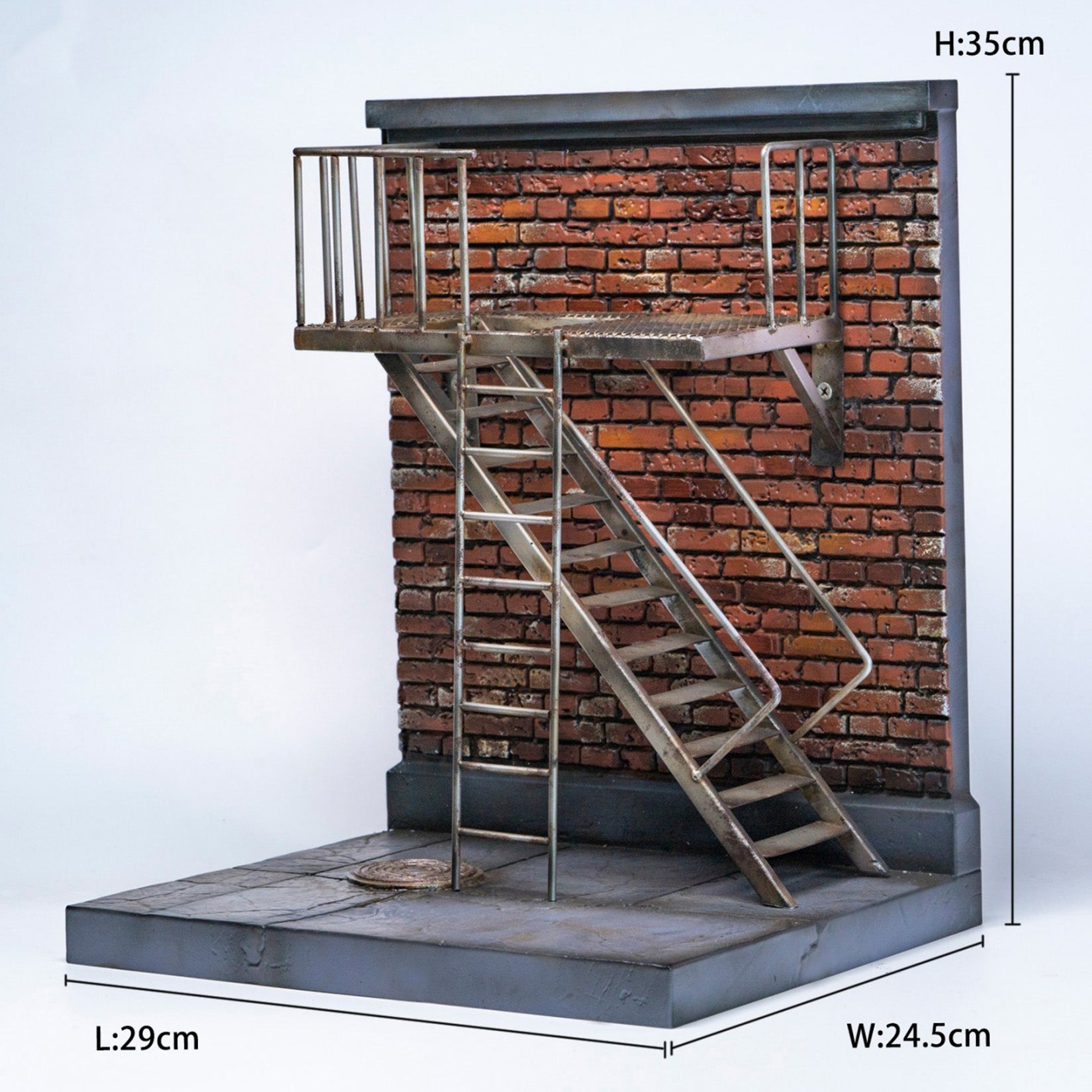 MMMTOYS 1:12 Scale Alley Outpost Model