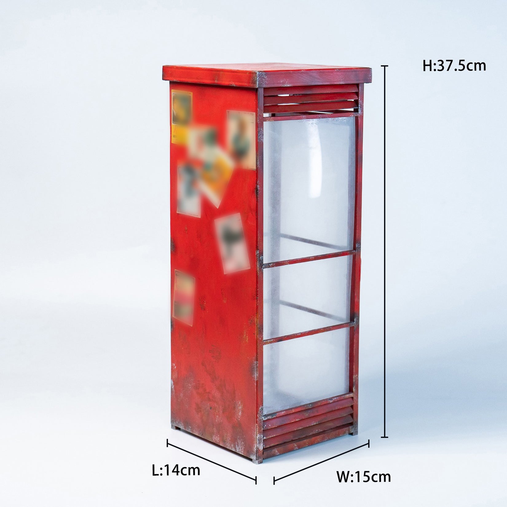 MMMTOYS 1:6 Scale Telephone Booth Model