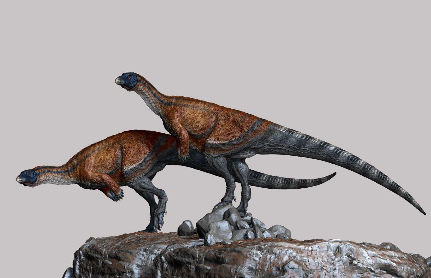 Ashine Alliance X Cristian Lopez Wankel Rex Scene Statue