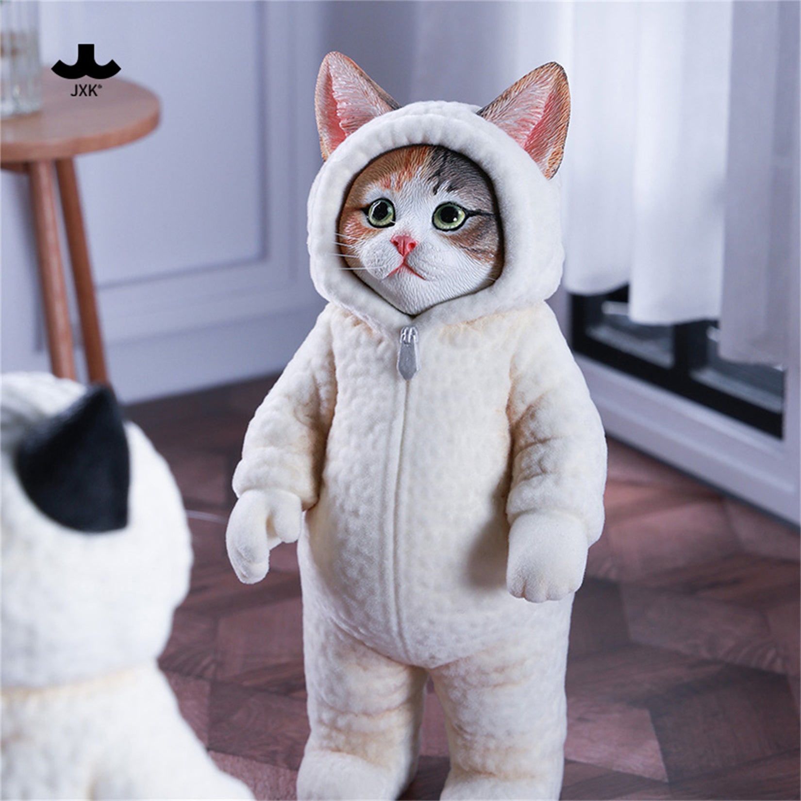 JXK Fluffy Cat Model