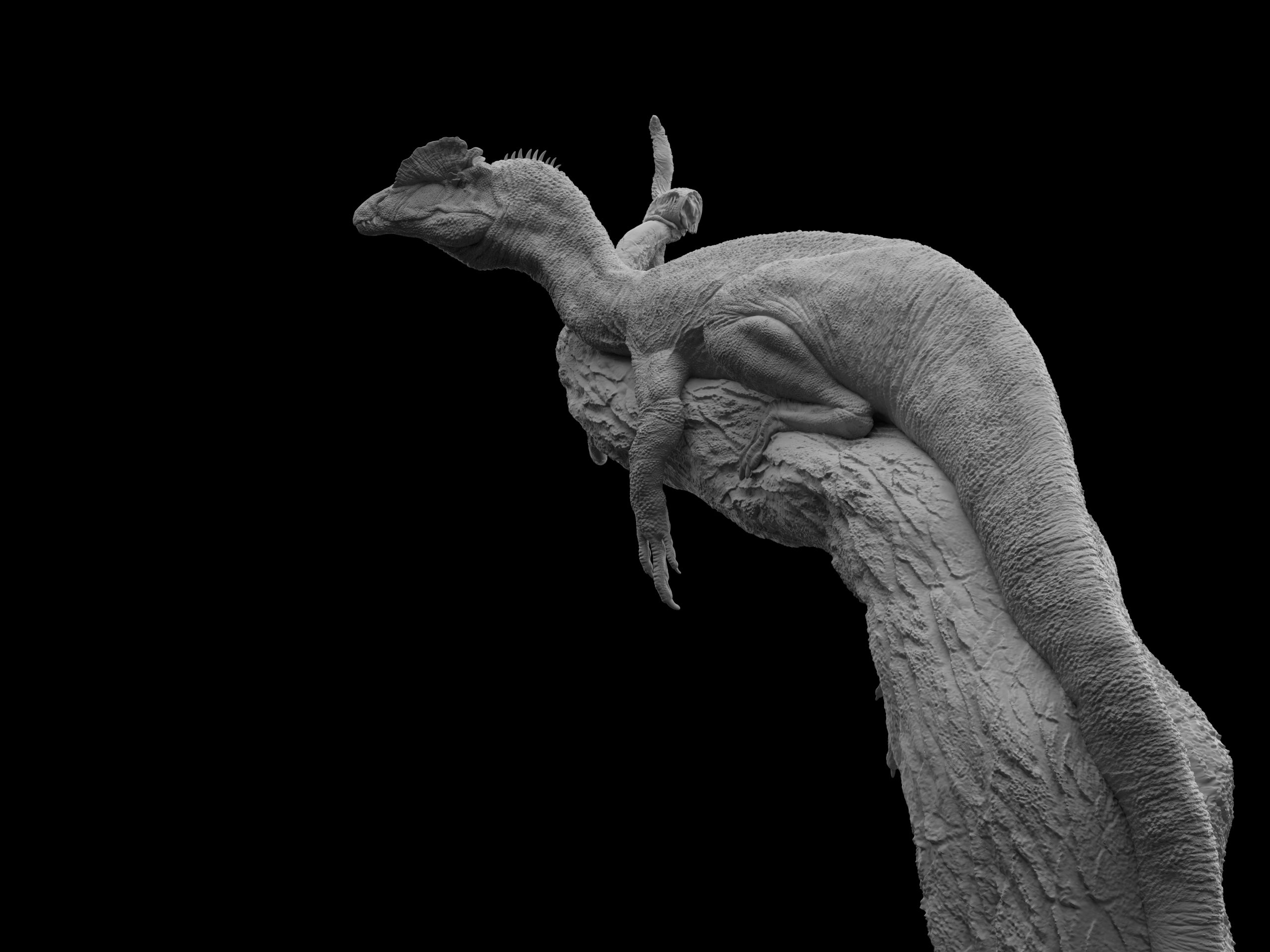 Creature Studio 1/35 Scale Dilophosaurus wetherilli Model