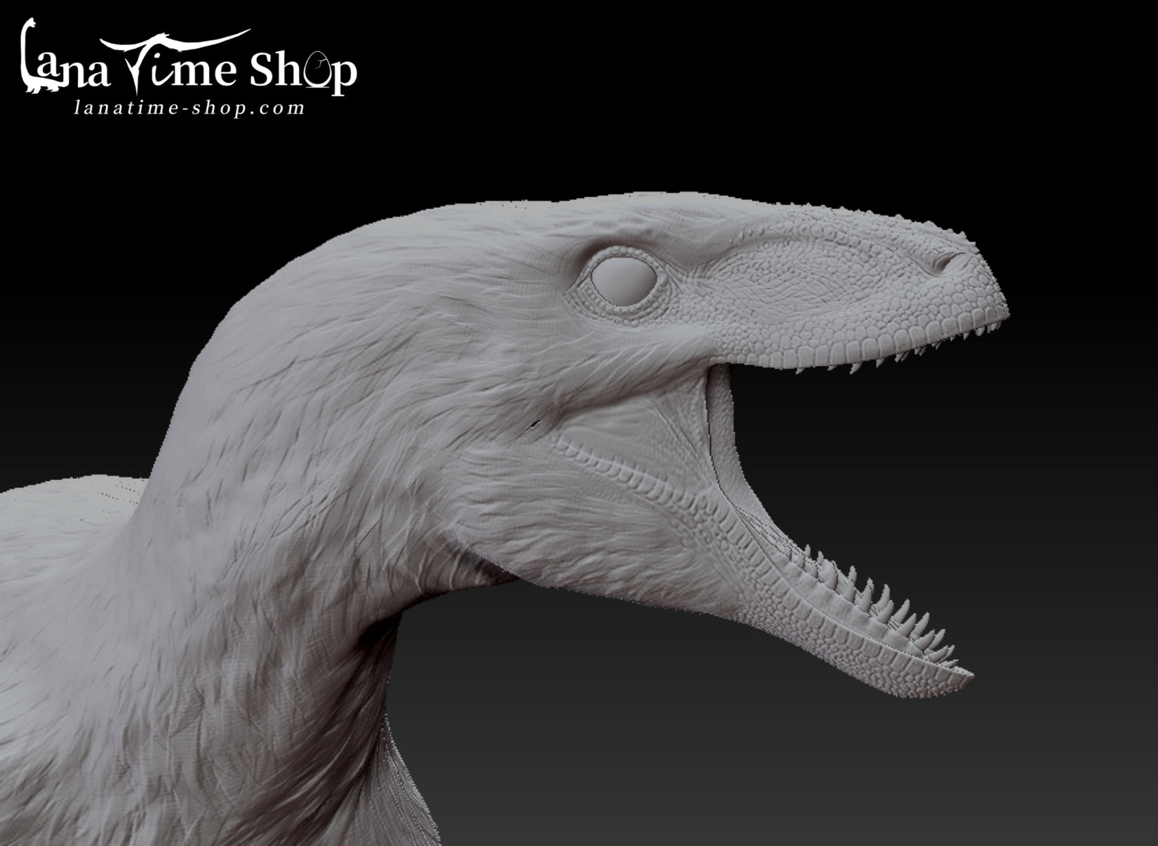LANATIMESHOP 1:35 Scale Utahraptor Spike Model