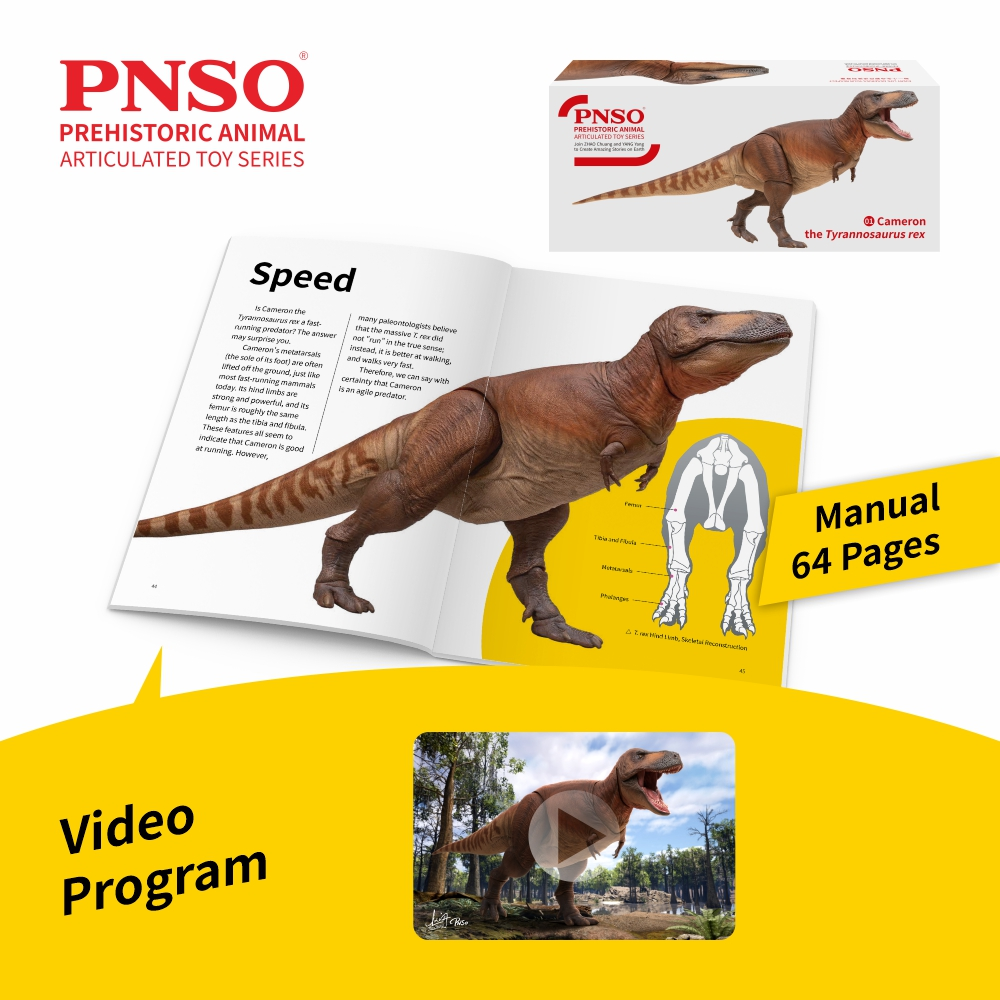 PNSO 01 Tyrannosaurus Rex Cameron Articulated Figure
