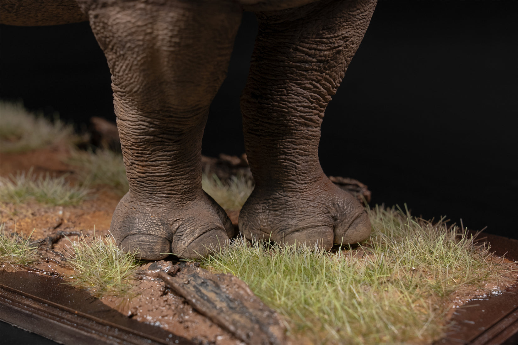 De CLAY Studio White rhinoceros Model