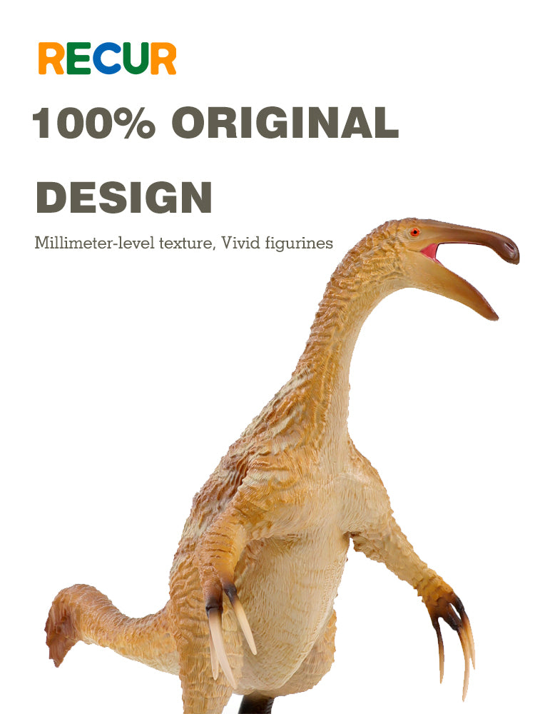 RECUR 1:48 Scale Therizinosaurus Maleev Model