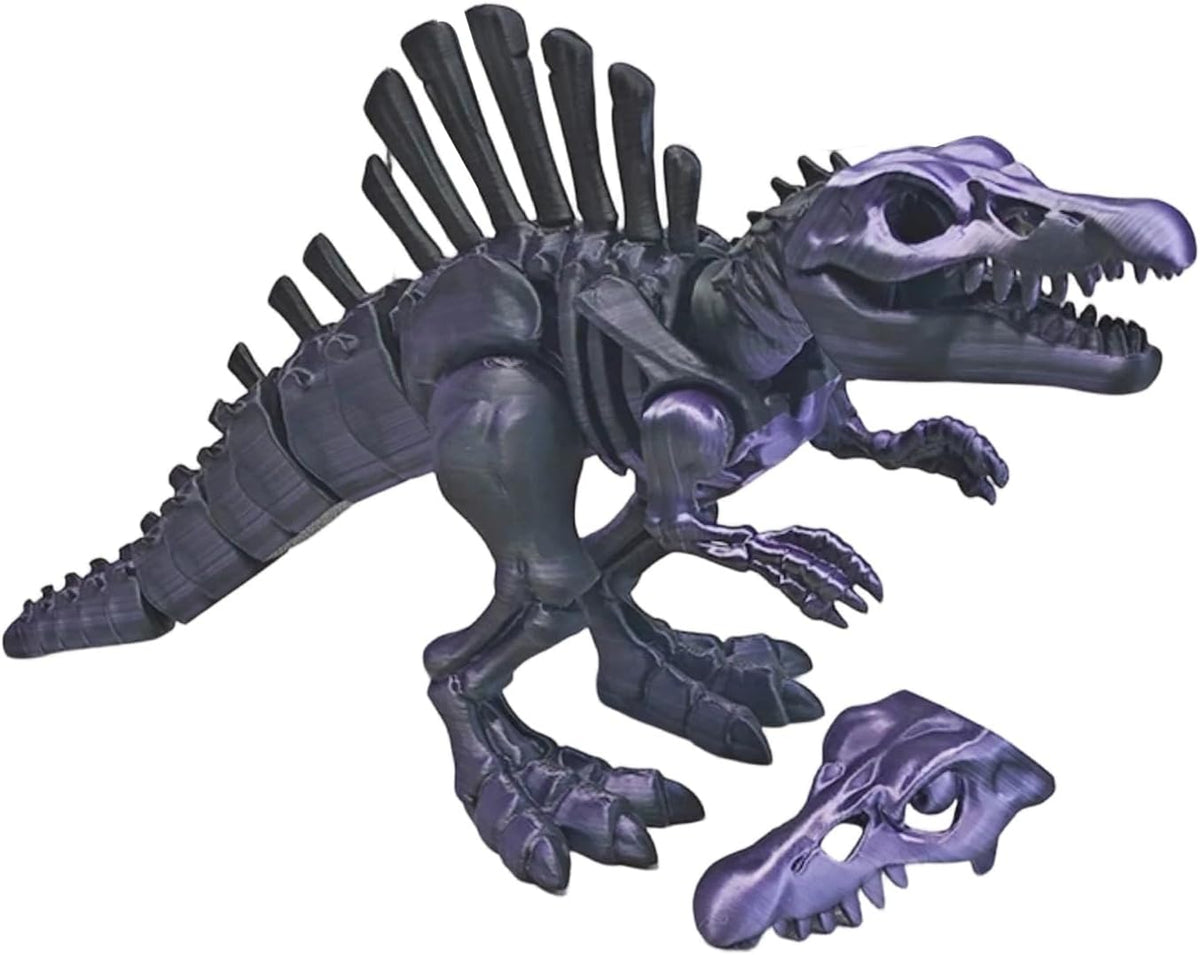 3D Printed Articulated Spinosaurus Figure Dinasaur Model