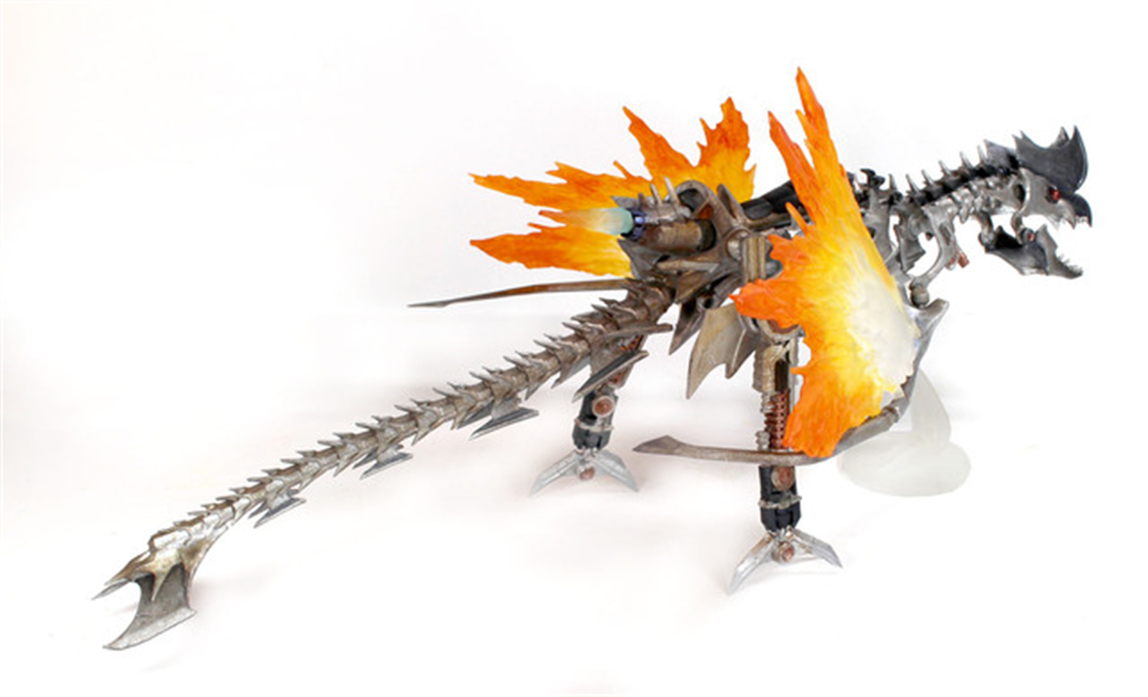 Beasts of the Mesozoic Pyrodactyl converting armor unit- (Dilophosaurus)