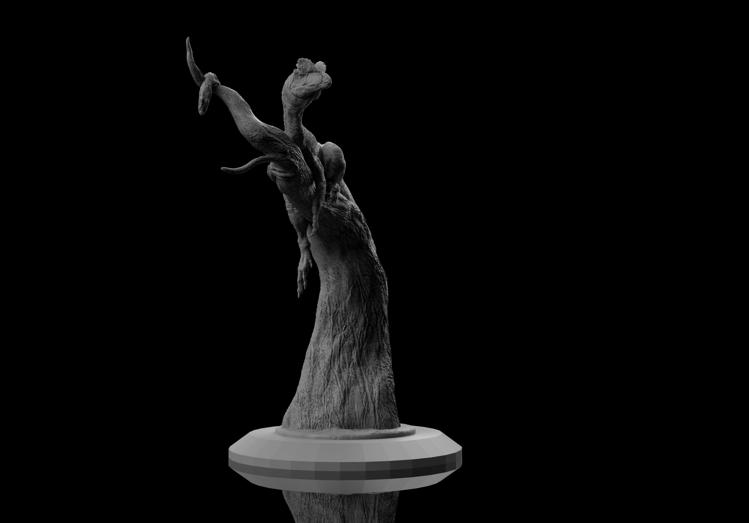 Creature Studio 1/35 Scale Dilophosaurus wetherilli Model