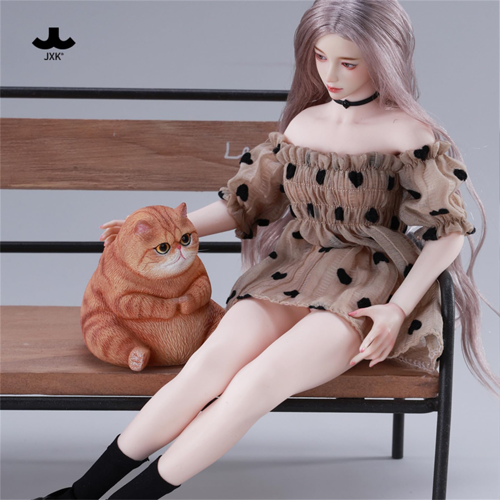 JXK Rice Ball Cat Figure