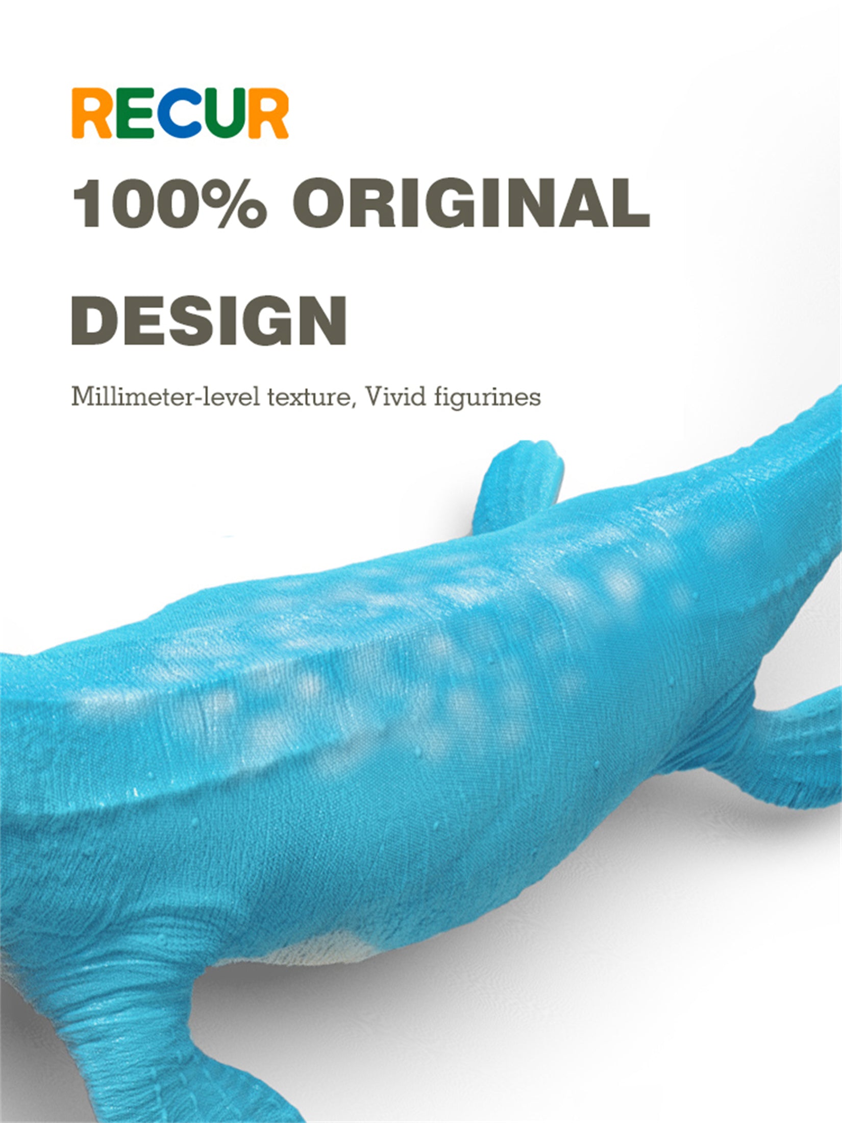 RECUR 1:35 Scale Mosasaurus Hoffmann Model