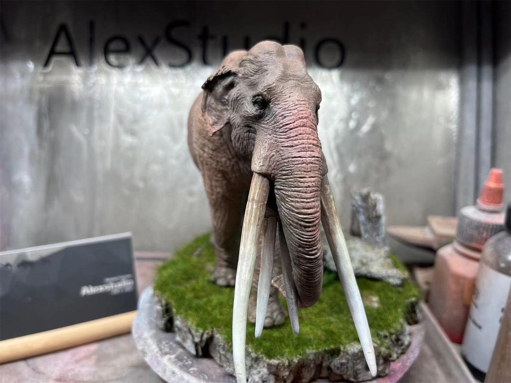 Alex Studio 1/35 Scale Stegotetrabelodon Model