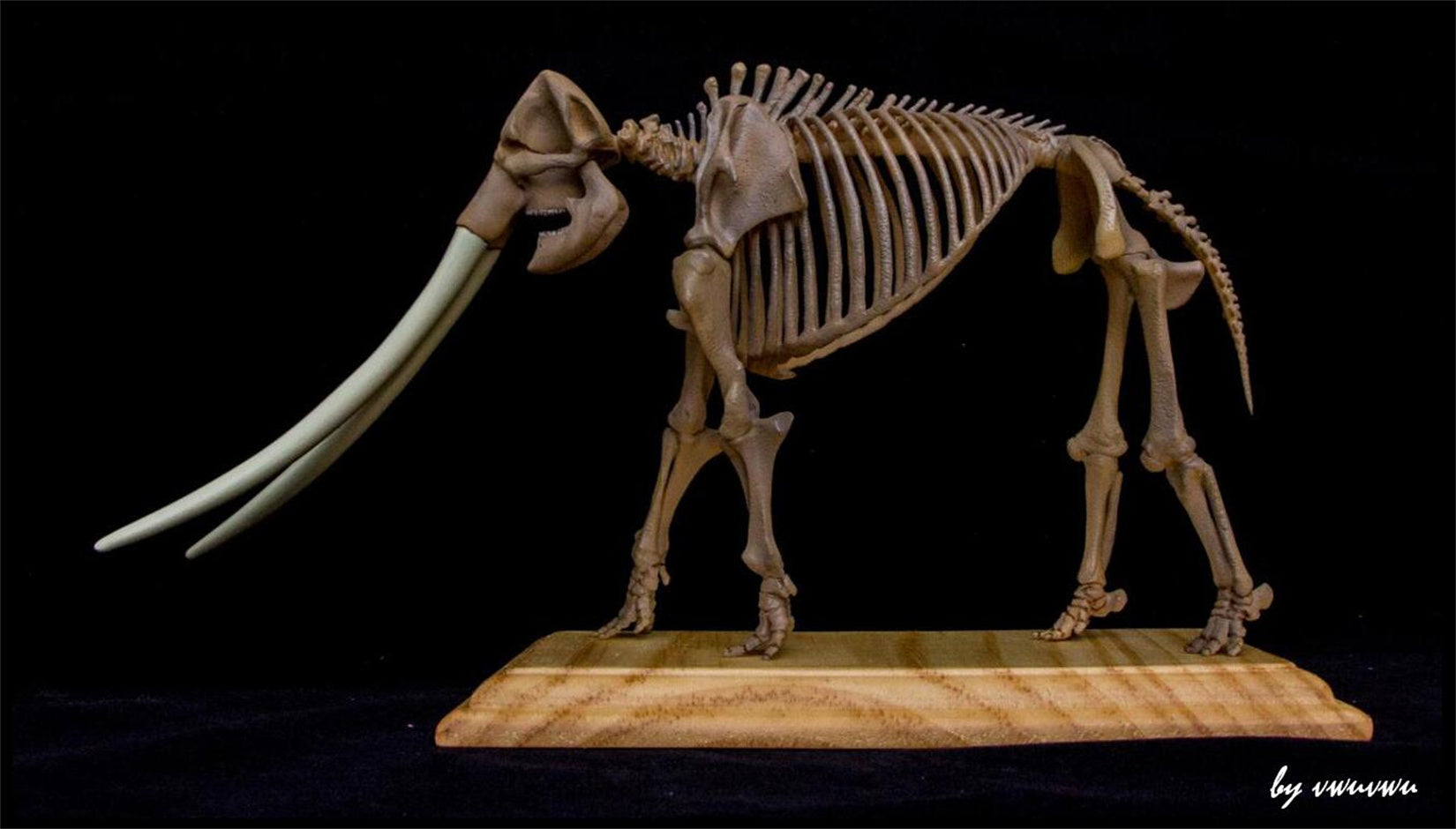 VWUVWU 1/20 Huanghe Flumen Stegodon Skeleton Model
