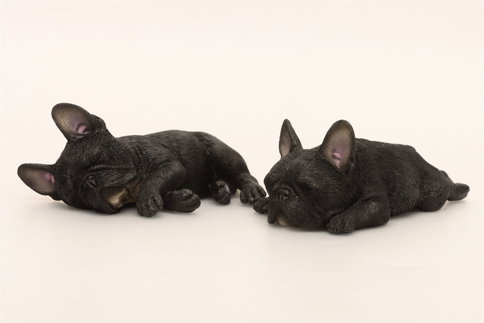 JXK 2pcs/Set French Bulldog Model