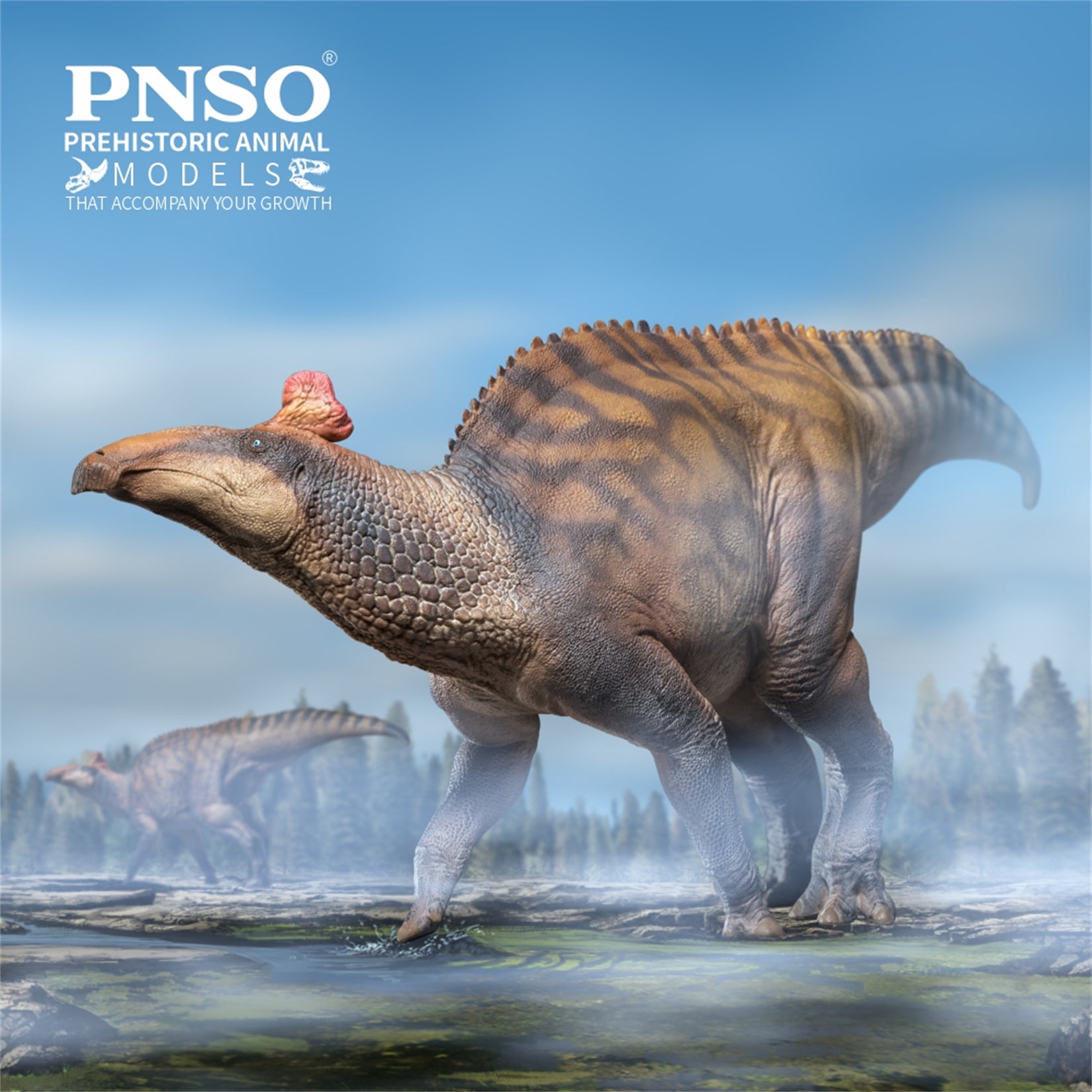 PNSO Edmontosaurus Zabad Model