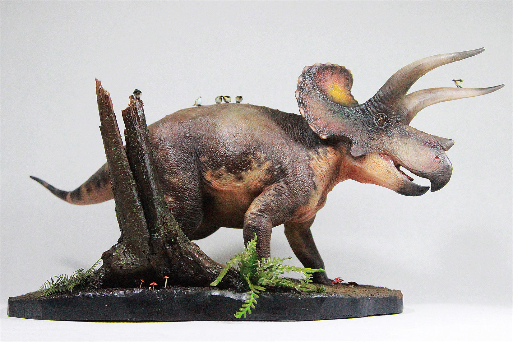 De CLAY Studio Triceratops prorsus Scene Statue Kit