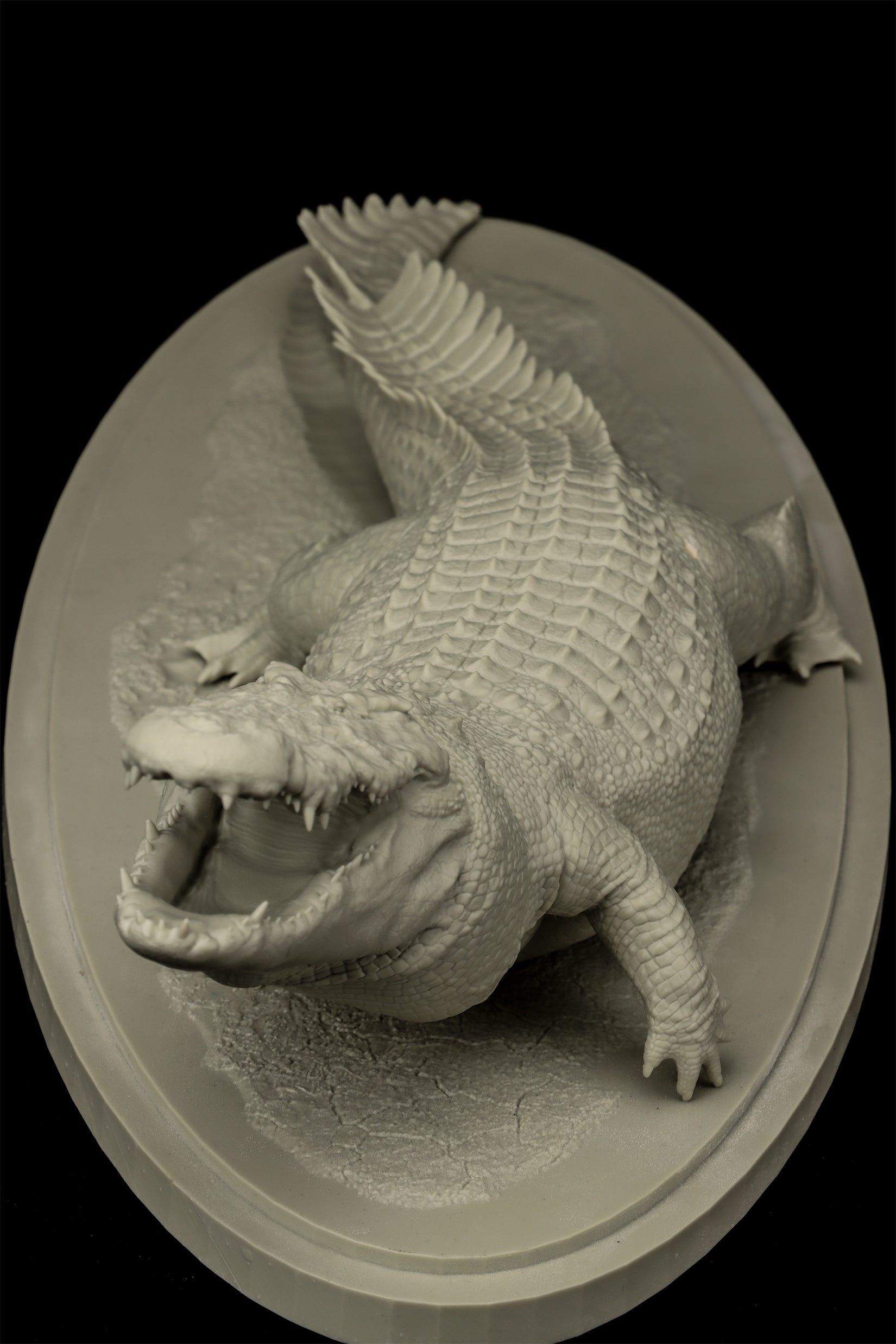 Das Crocs Man Studio Krokodil-Utan-Modell