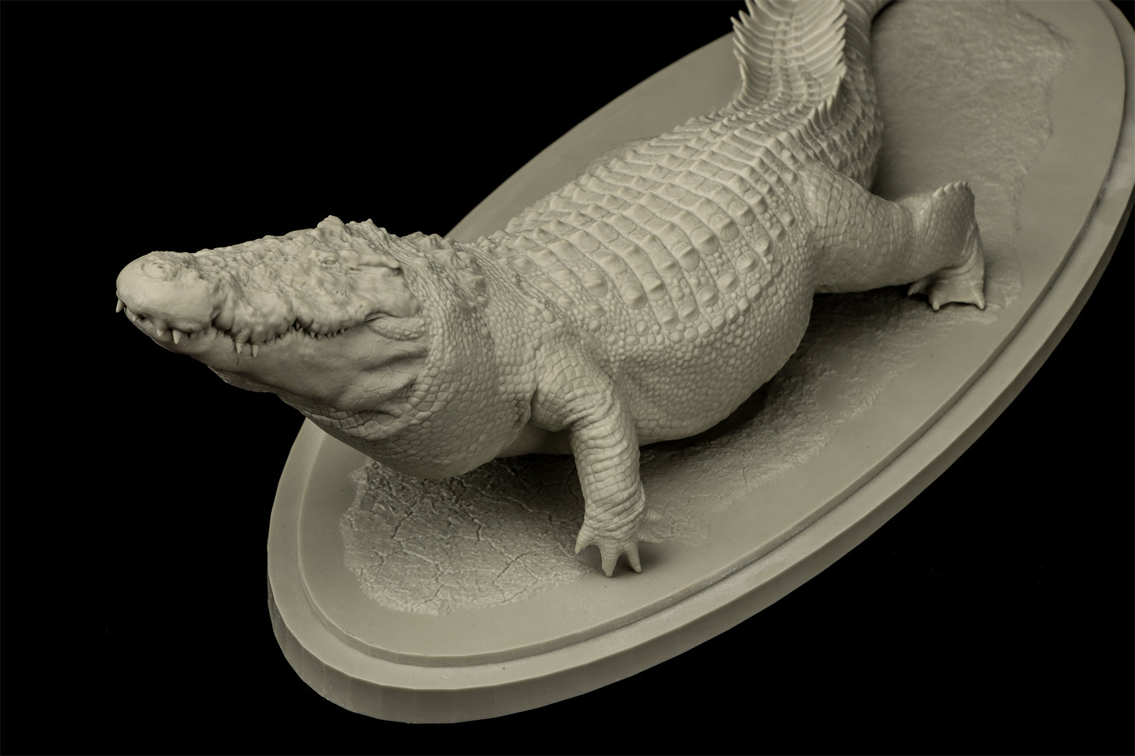 Das Crocs Man Studio Krokodil-Utan-Modell