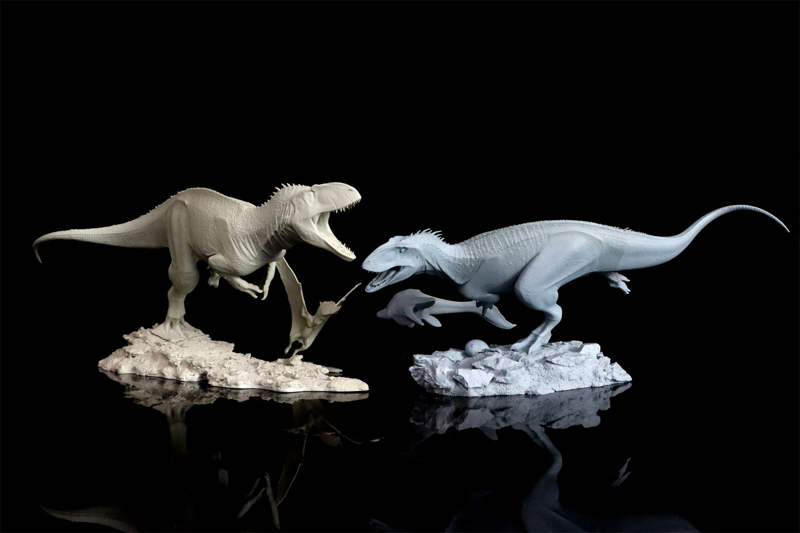 MK Studio 1:20 Scale Sinraptor Couple Scene Statue