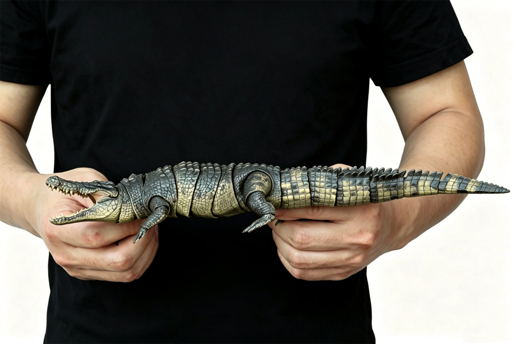 Nanmu Studio Saltwater Crocodile Action Figure