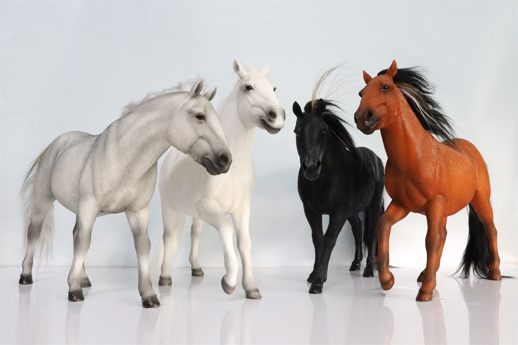 JXK 1/6 Mongolian Horse Model