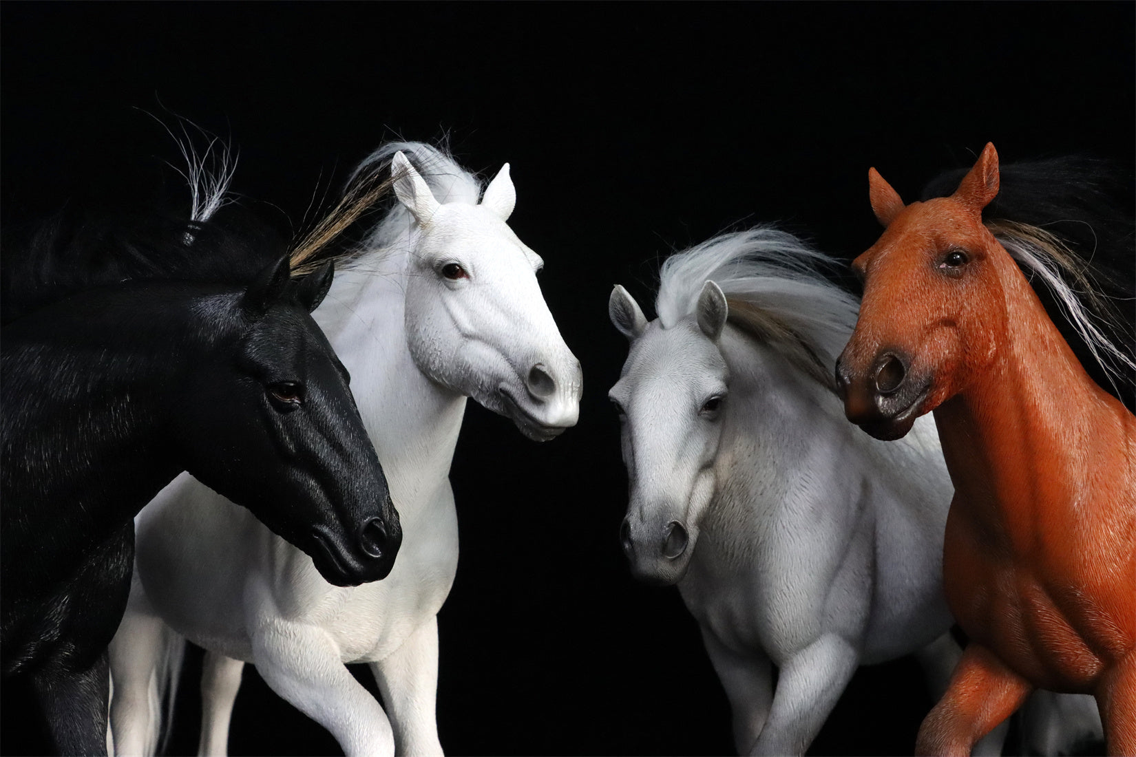 JXK 1/6 Mongolian Horse Model