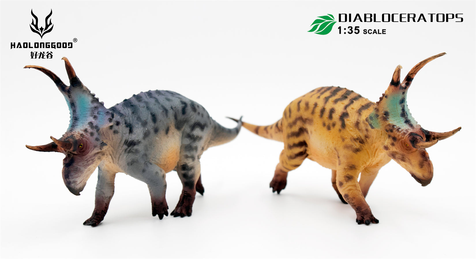 HAOLONGGOOD 1:35 Scale Diabloceratops Model