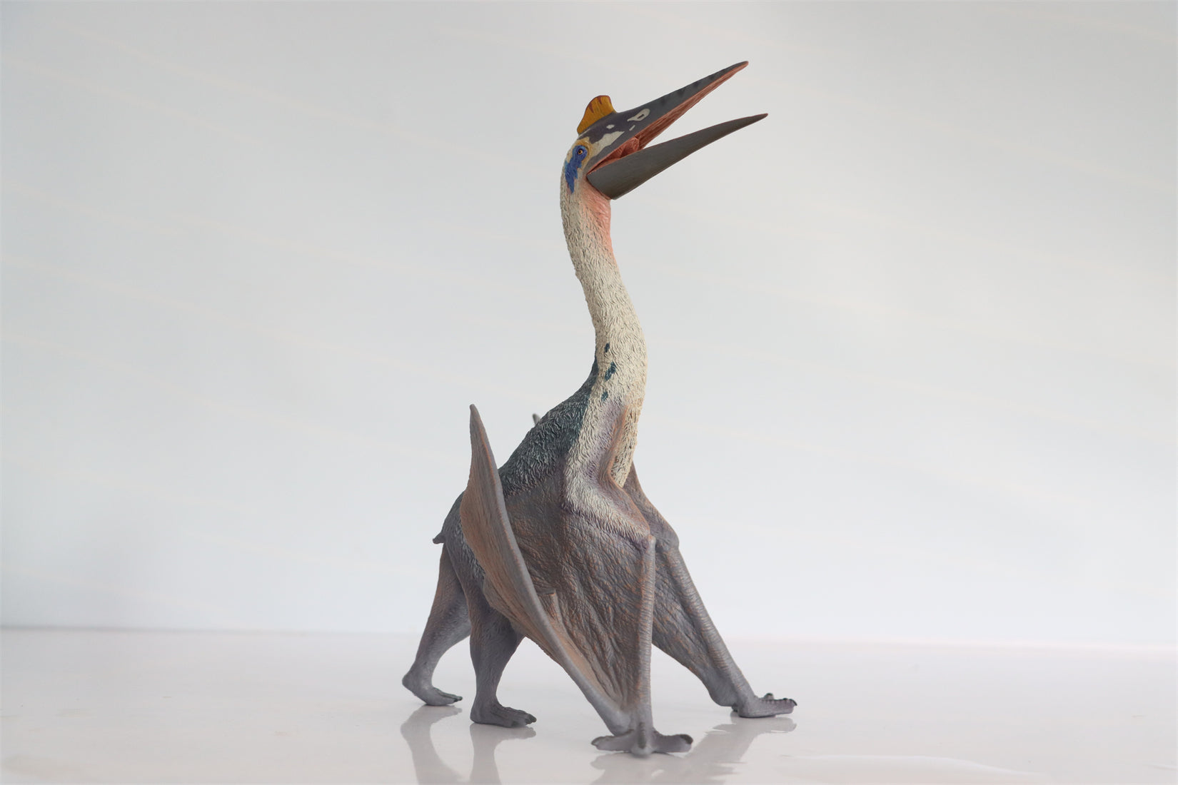 TNG Quetzalcoatlus Cryolophosaurus Saichania Sinosauropteryx Parasaurolophus Figure