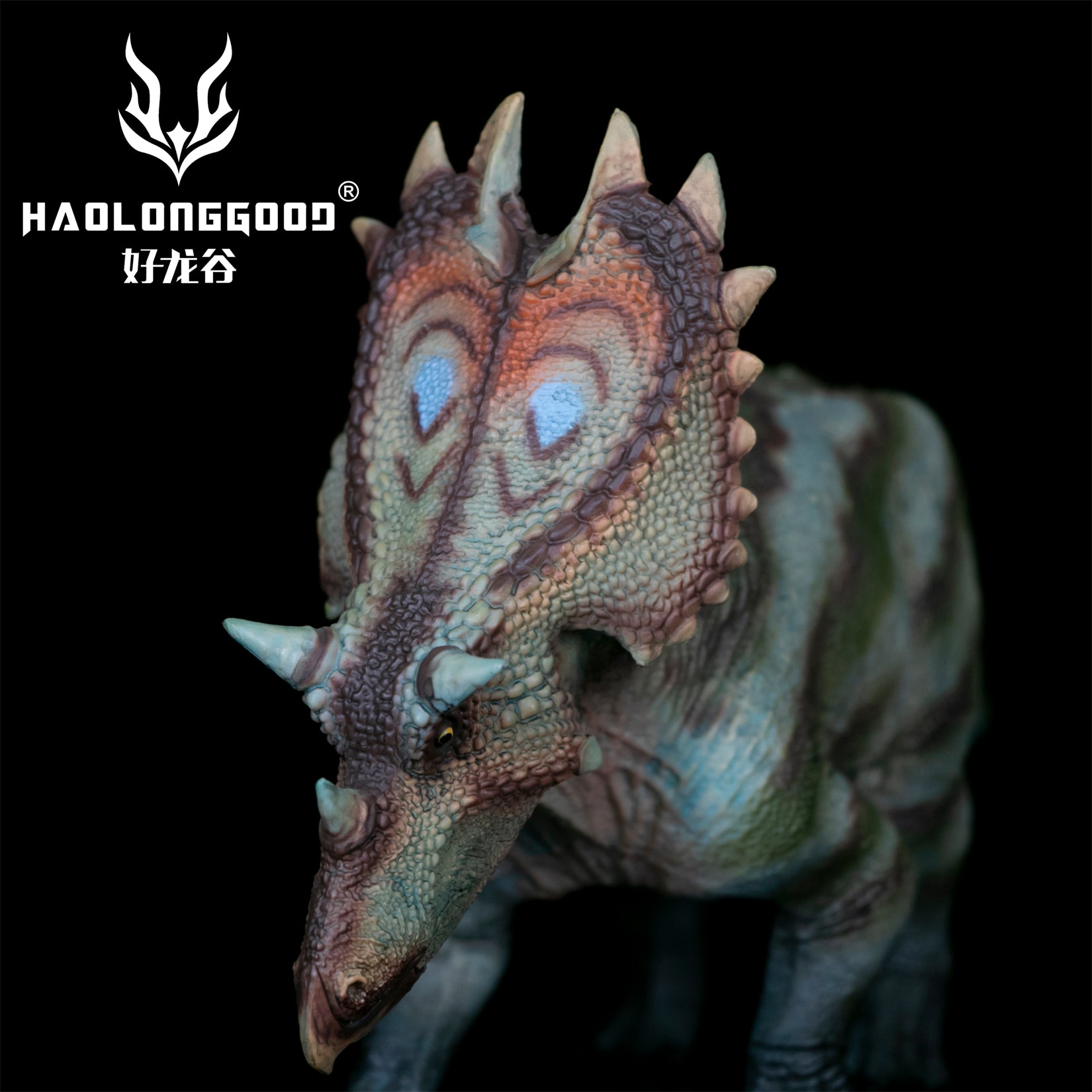 HAOLONGGOOD 1:35 Scale Utahceratops Model