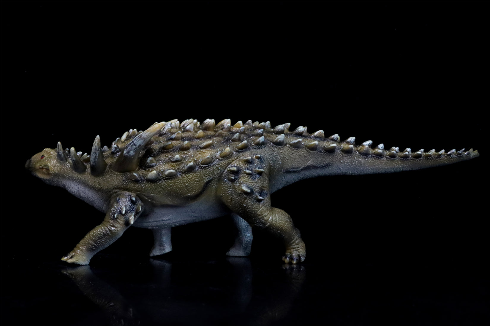 TNG Quetzalcoatlus Cryolophosaurus Saichania Sinosauropteryx Parasaurolophus Figure