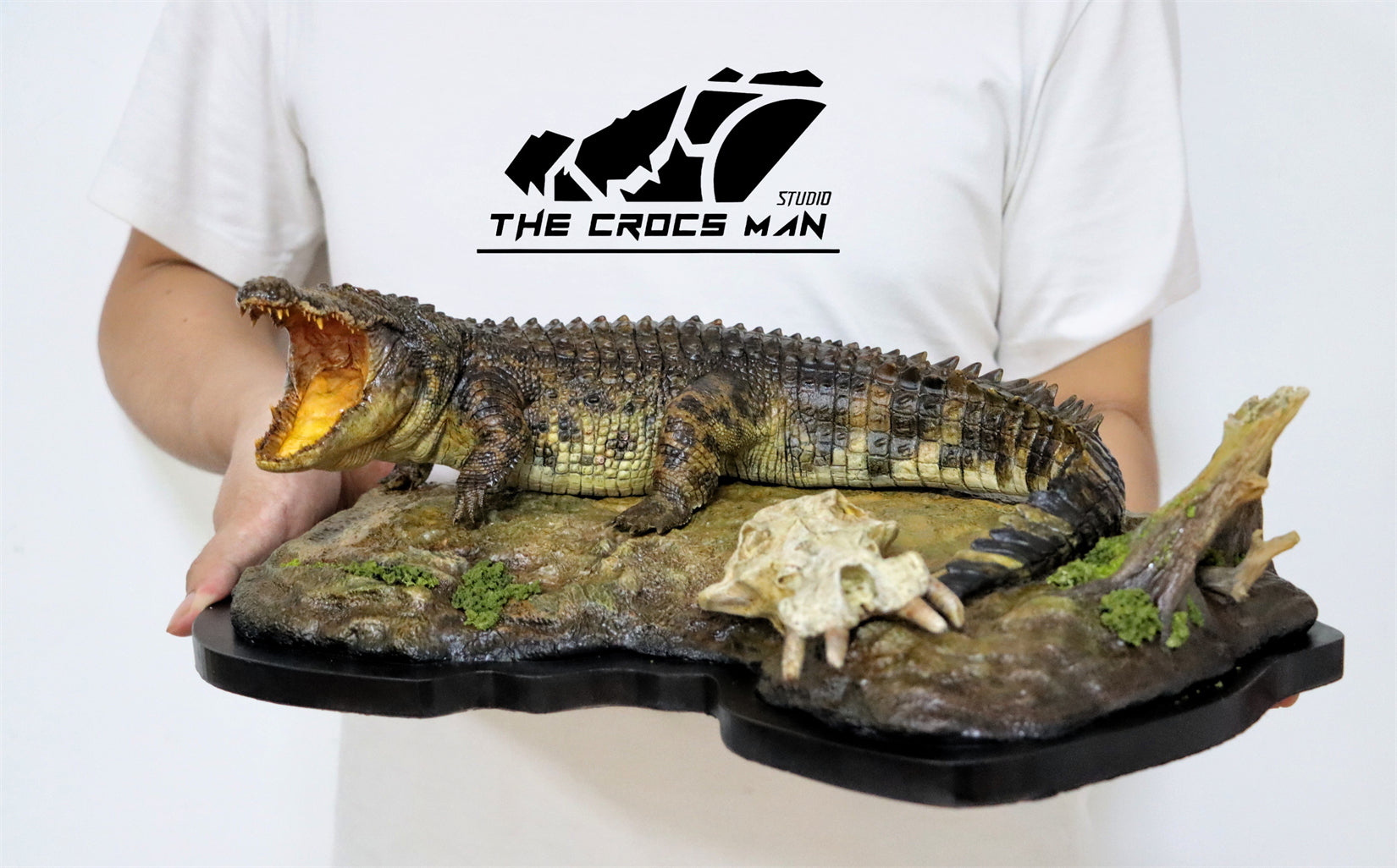 The Crocs Man Studio Nile Crocodile Gustave Model