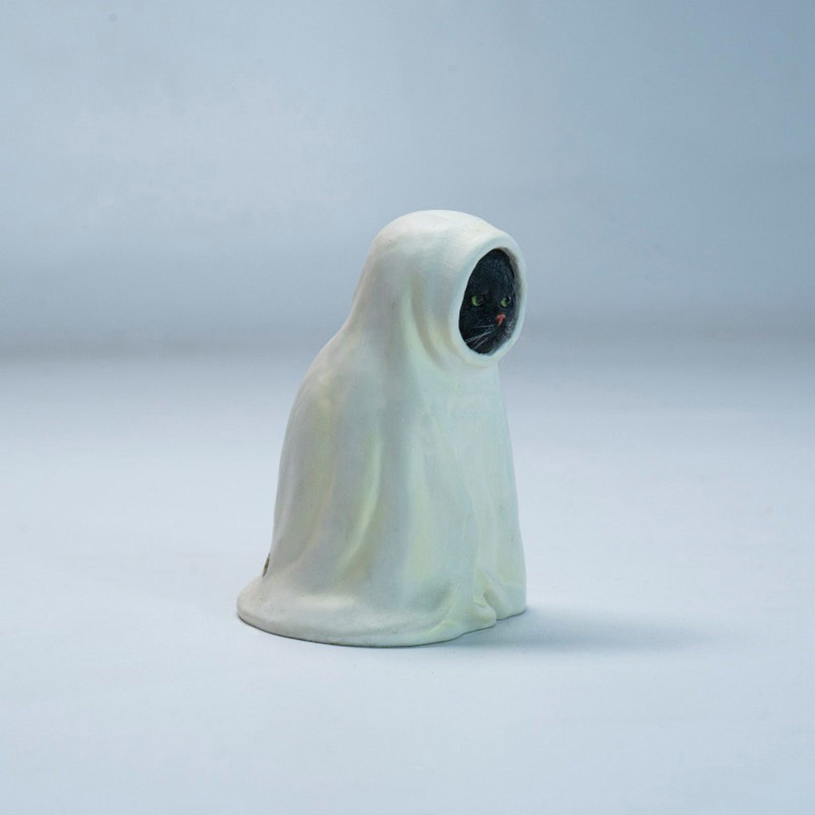JXK Studio White Robe Spirit Cat Model