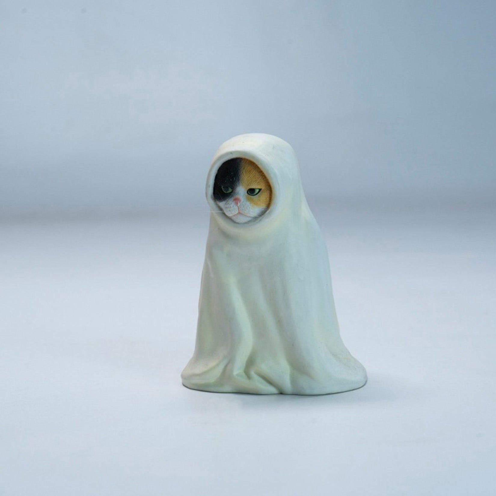 JXK Studio White Robe Spirit Cat Model