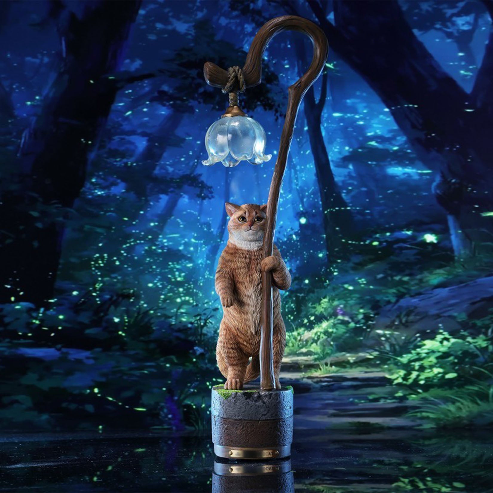 JXK Lumeocat Model Animal Figure
