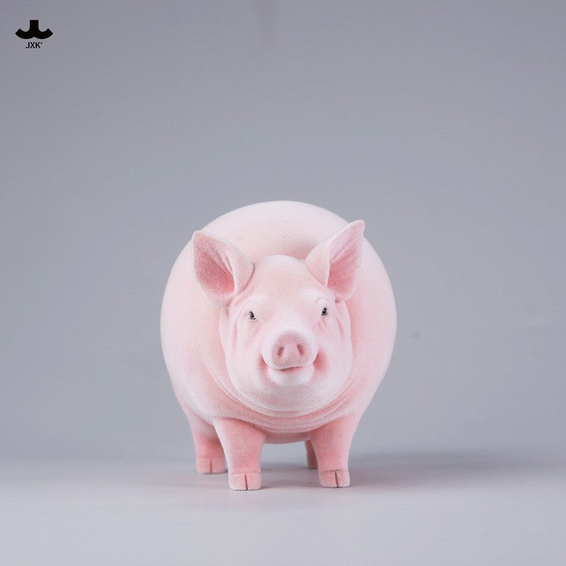 JXK Plump and Round Fat Pig Model