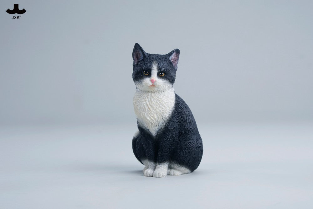 JXK Well-behaved Cat Sitting Figure