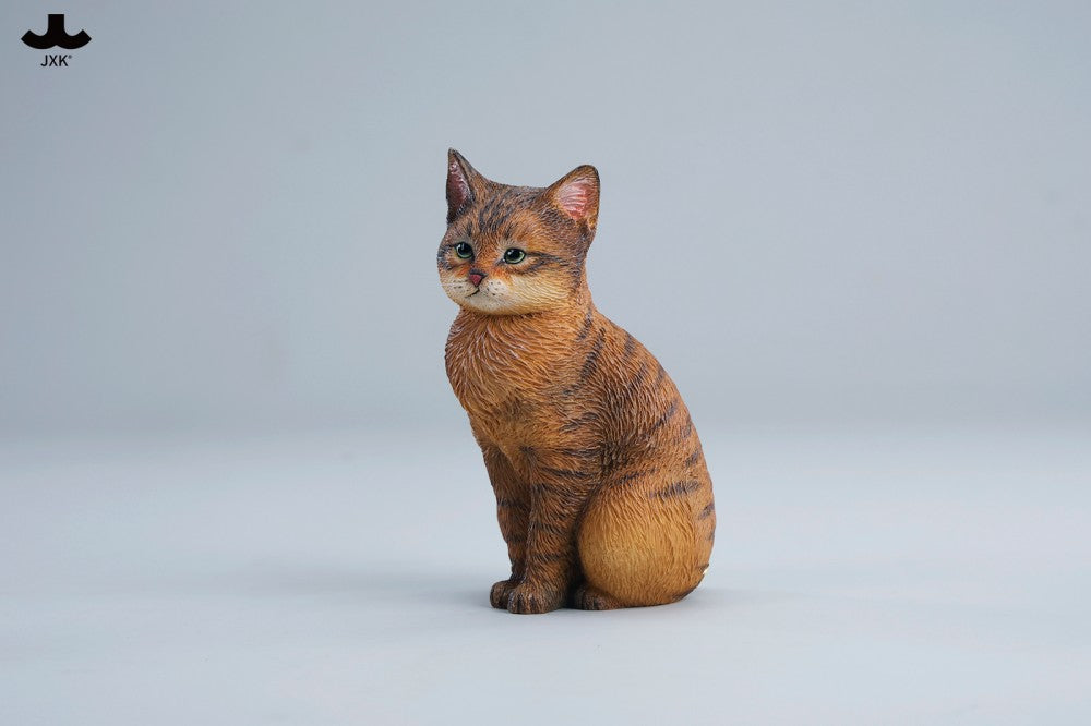 JXK Well-behaved Cat Sitting Figure