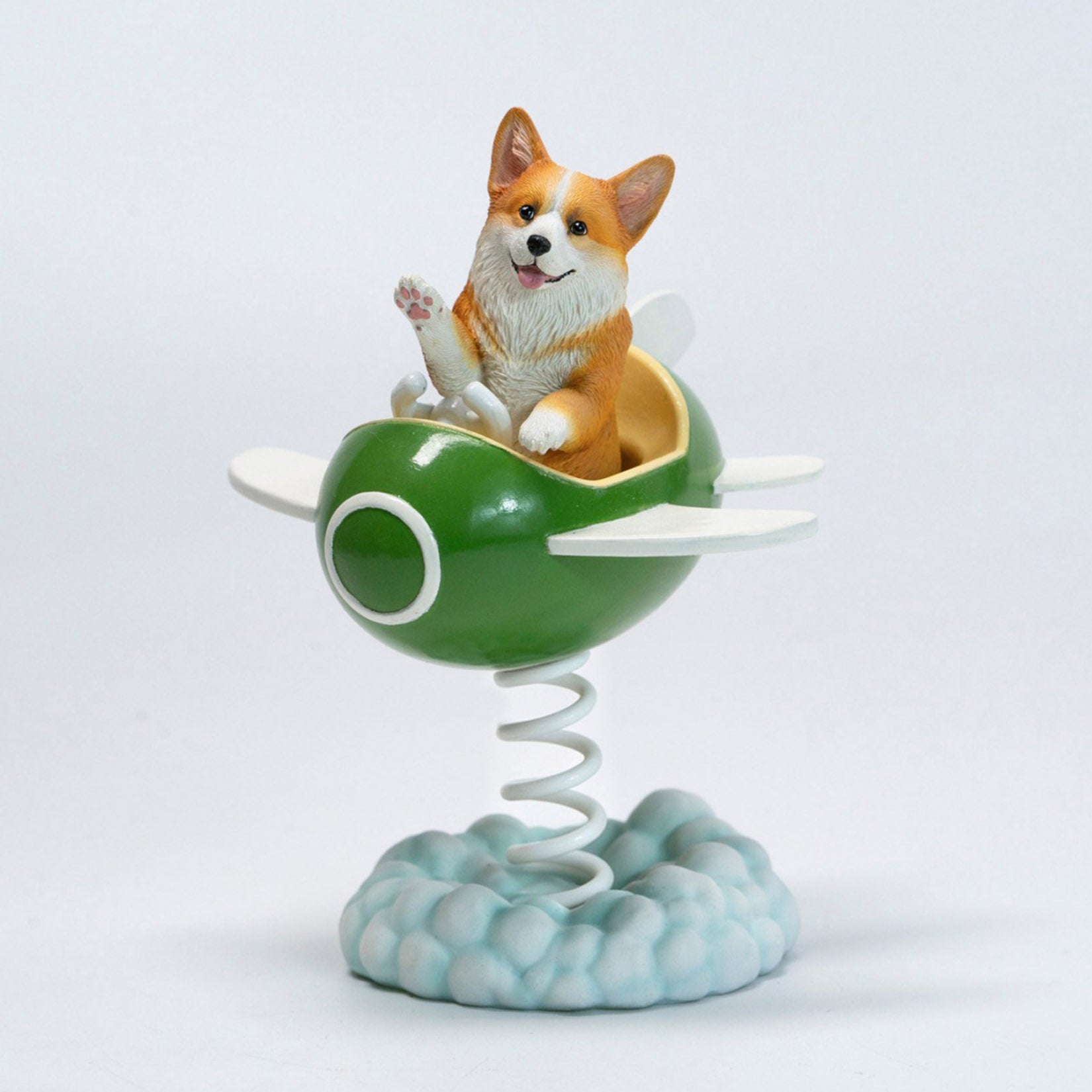 JXK Studio Flying Corgi Wobbler Model