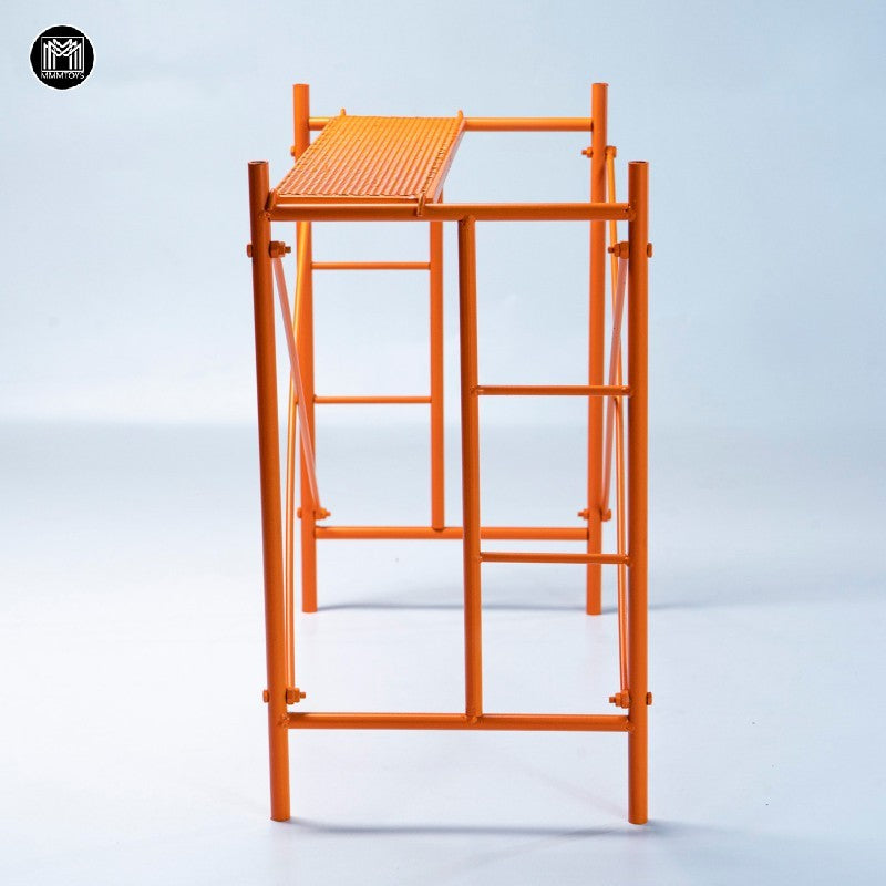 MMMTOYS Orange Scaffolding Scene Decoration