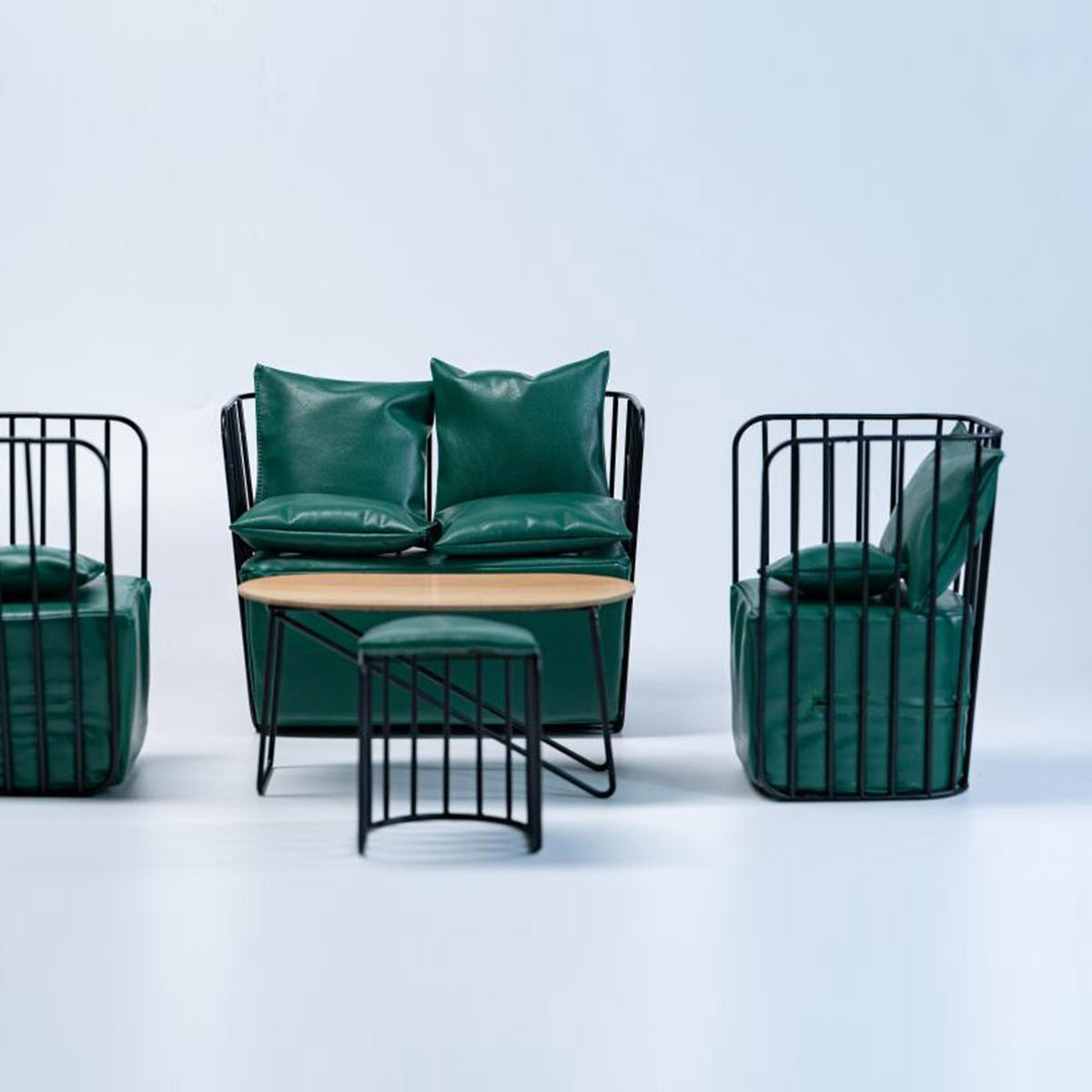 MMMTOYS 1:6 Scale Modern Light Luxury Sofa Set Model