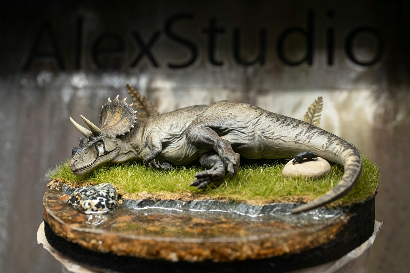 Alex Studio Ceratosaurus Dinosaur Model