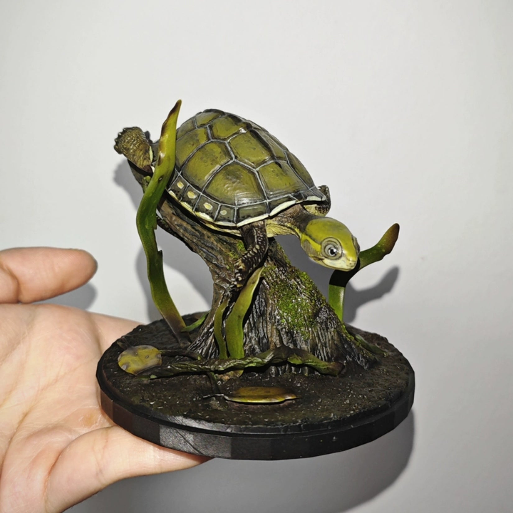Yellow Pond Turtle Model