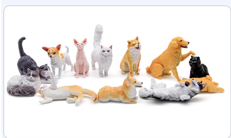 RECUR Wildlife Mini Animals Set Model