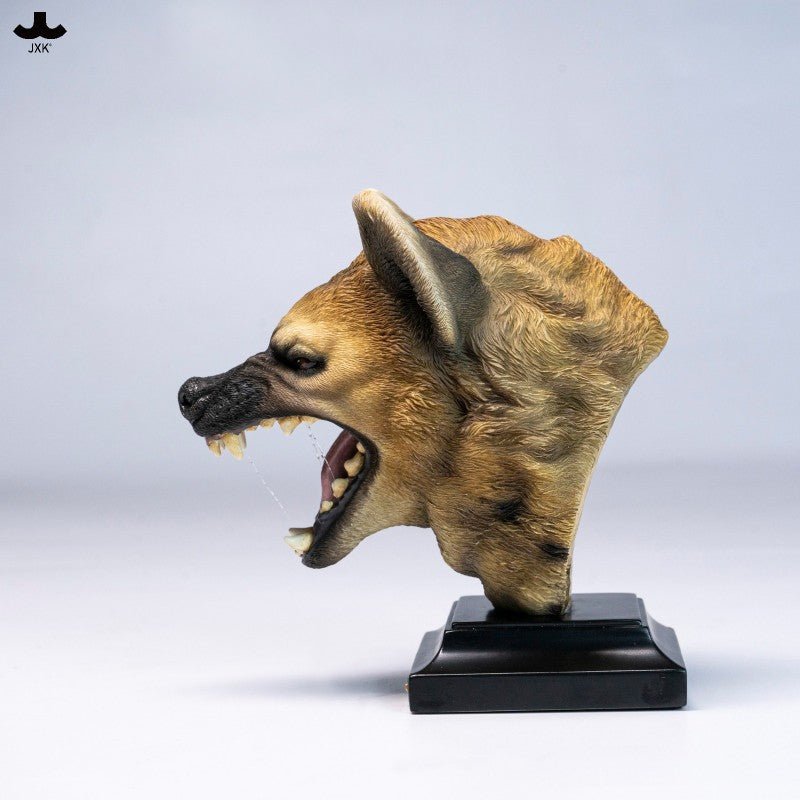 JXK Hyena Head Statue Model