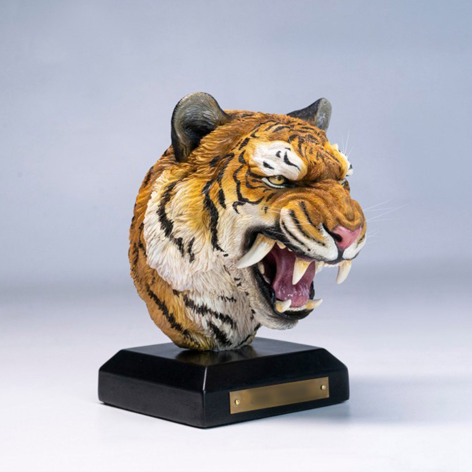 JXK Tiger Head Statue Figure