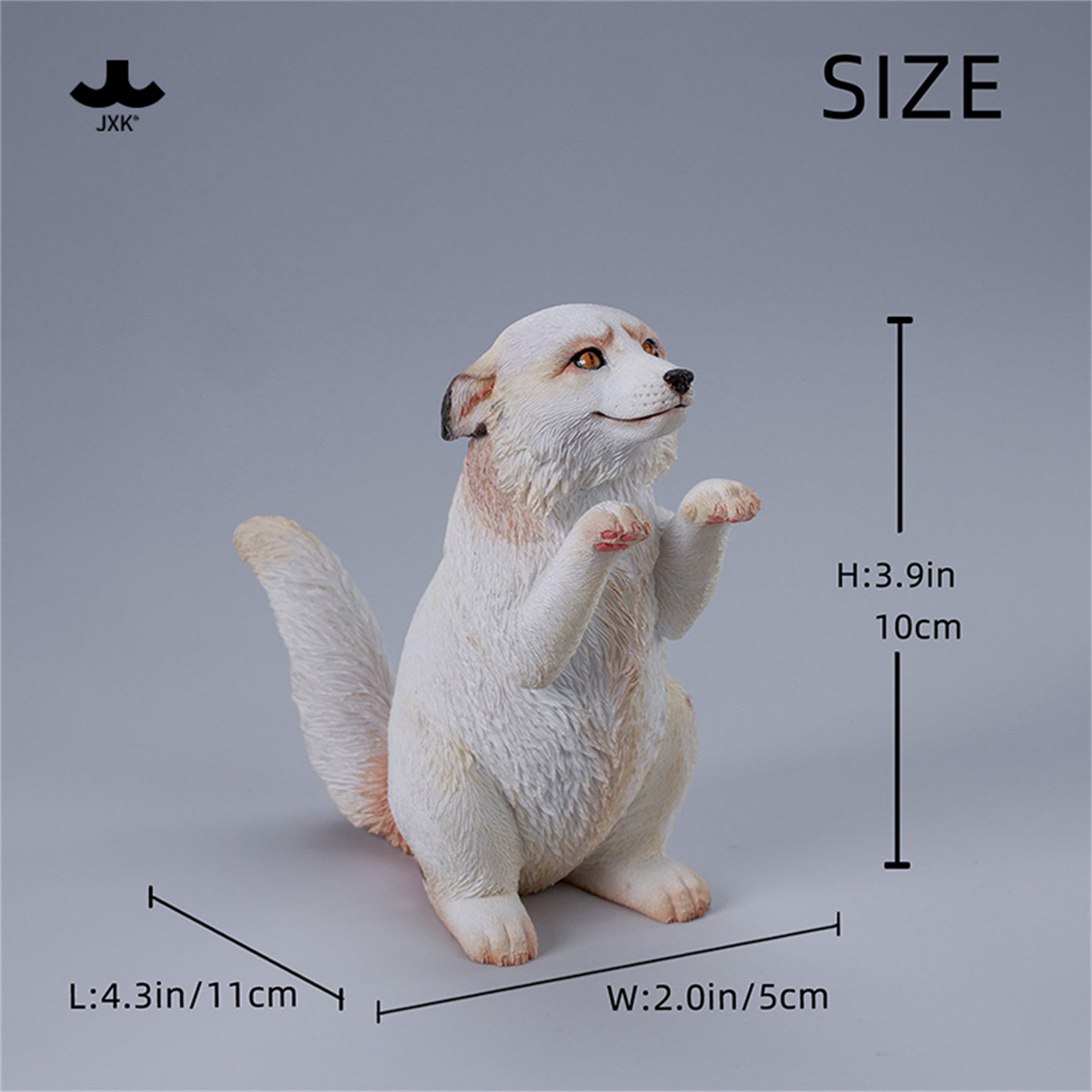 JXK Fluffy Fox Collectible Figurine