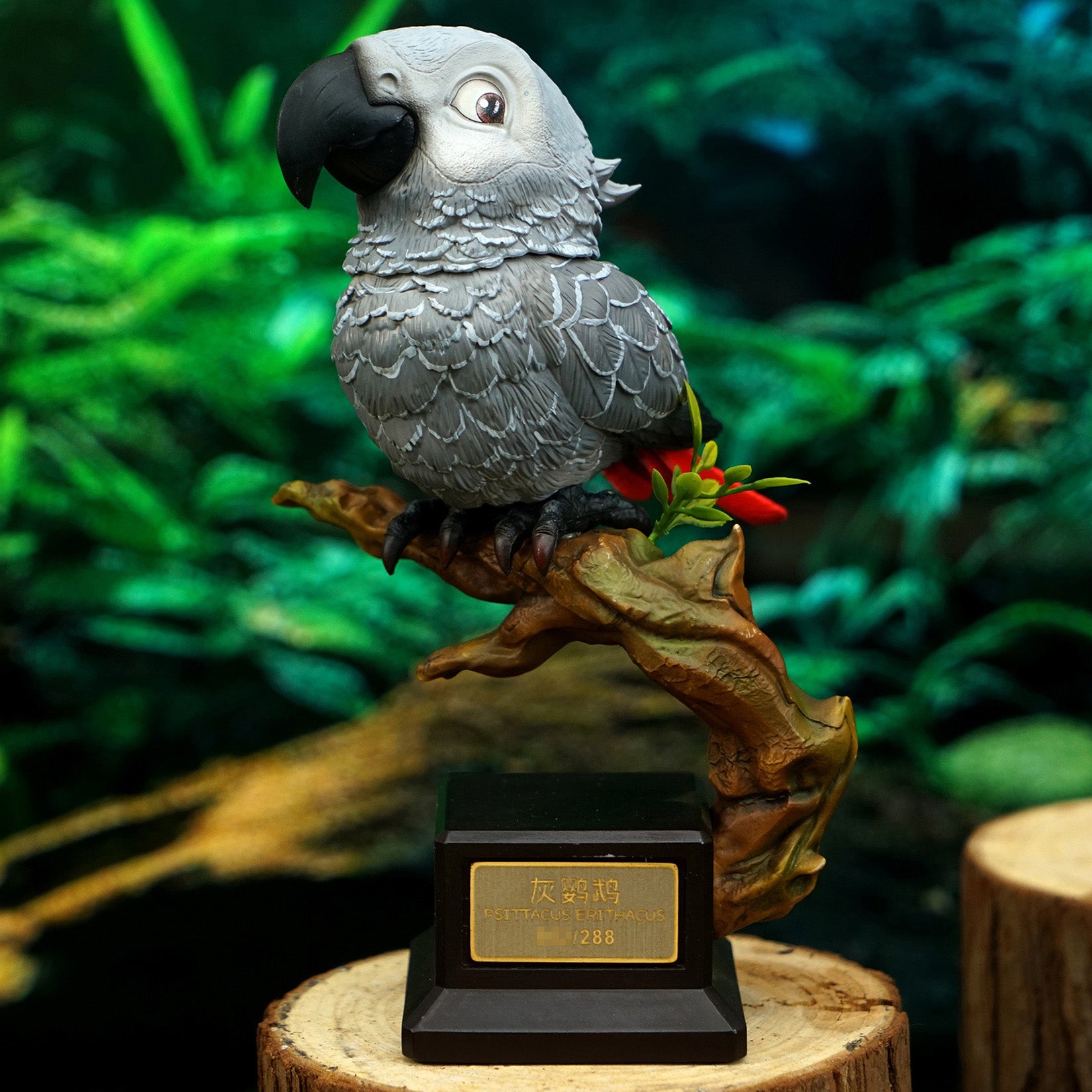 Psittacus Erithacus & Eolophus Roseicapilla Parrot Model