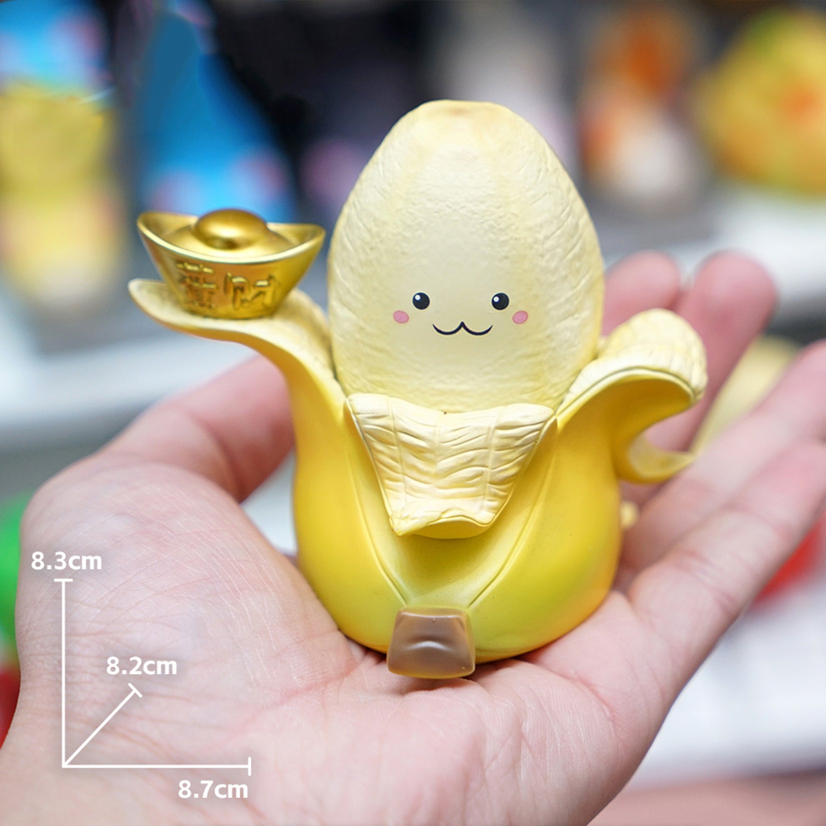 Fortune Bananas Figure Resin Model